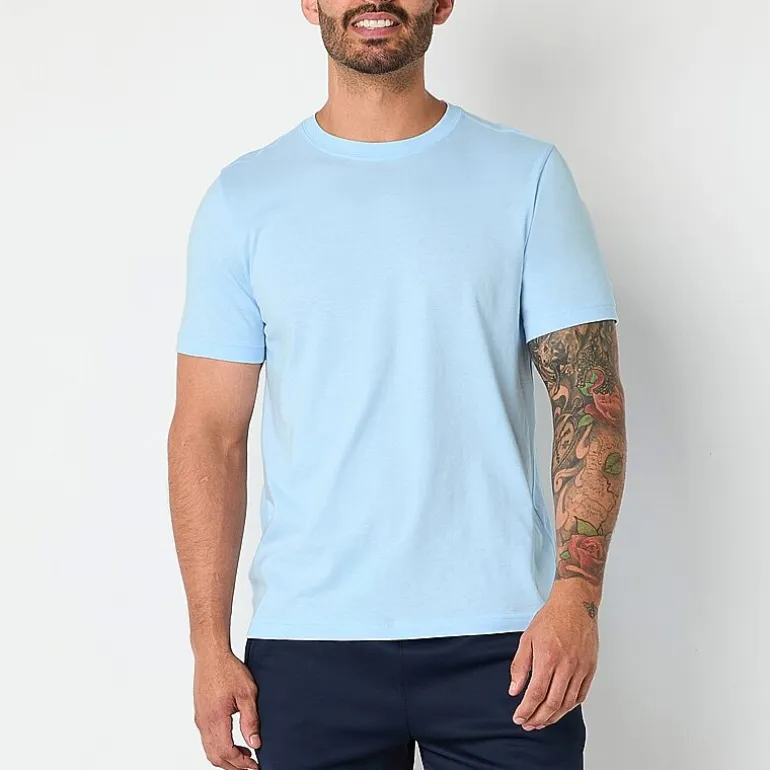 Xersion Xtreme Cotton Mens Crew Neck Short Sleeve T-Shirt