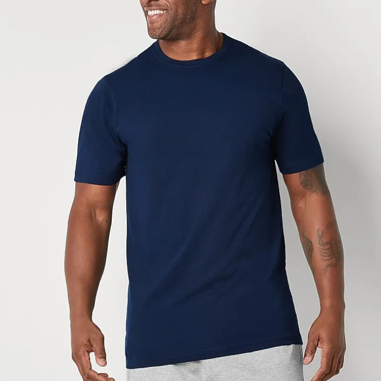 Xersion Xtreme Cotton Mens Crew Neck Short Sleeve T-Shirt