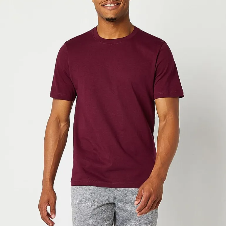 Xersion Xtreme Cotton Mens Crew Neck Short Sleeve T-Shirt