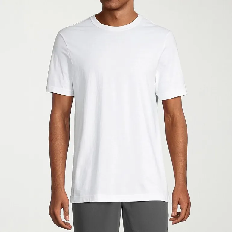 Xersion Xtreme Cotton Mens Crew Neck Short Sleeve T-Shirt