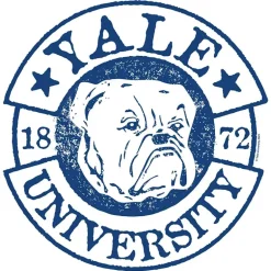 Yale University Tee Womens Juniors Crew Neck Short Sleeve Classic Fit Graphic T-Shirt