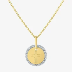 YES, PLEASE! 2-pc. Diamond-Accent Necklace Set in 14K Gold Over Silver
