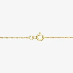 Yes, Please! Womens Lab Created White Sapphire 14K Gold Over Silver 18 Inch Pendant Necklace