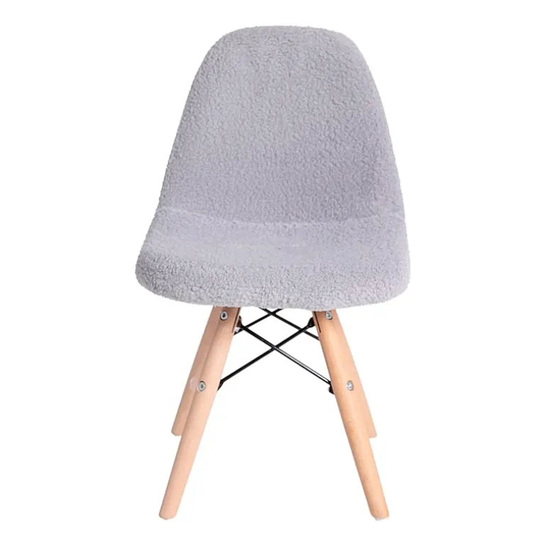 Zula Padded Sherpa Side Chair for Kids