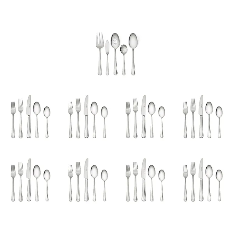 Zwilling Cottage 45-pc. 18/10 Stainless Steel Flatware Set
